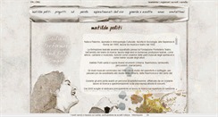 Desktop Screenshot of matildepoliti.com